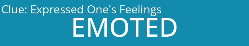 Expressed One's Feelings