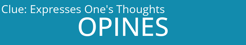 Expresses One's Thoughts