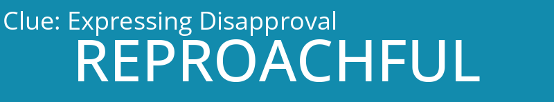 Expressing Disapproval
