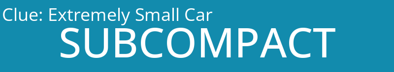 Extremely Small Car