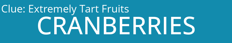 Extremely Tart Fruits