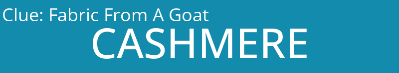 Fabric From A Goat
