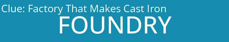 Factory That Makes Cast Iron