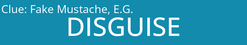 Fake Mustache, E.G.