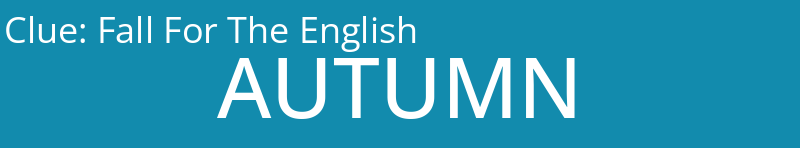 Fall For The English