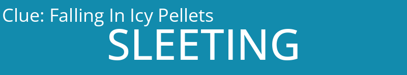 Falling In Icy Pellets