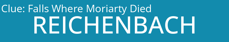 Falls Where Moriarty Died