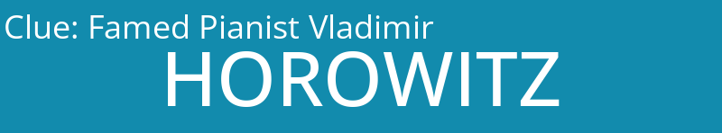 Famed Pianist Vladimir