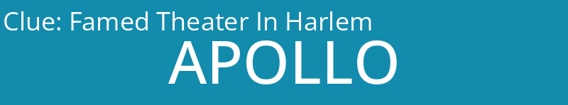 Famed Theater In Harlem