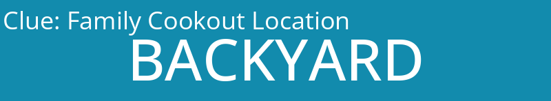 Family Cookout Location