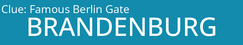 Famous Berlin Gate