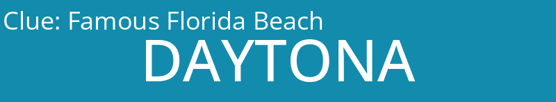 Famous Florida Beach