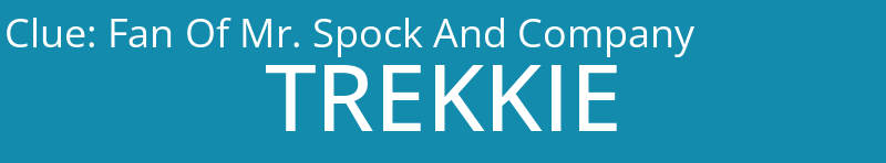 Fan Of Mr. Spock And Company