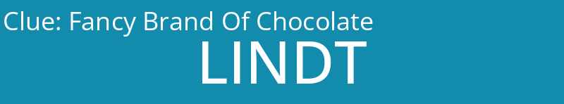 Fancy Brand Of Chocolate