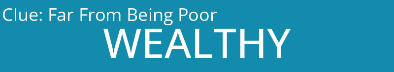Far From Being Poor