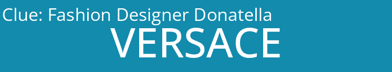 Fashion Designer Donatella