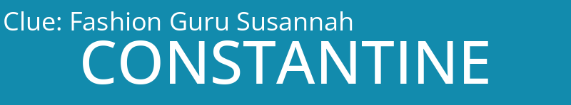 Fashion Guru Susannah