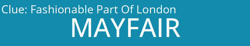 Fashionable Part Of London