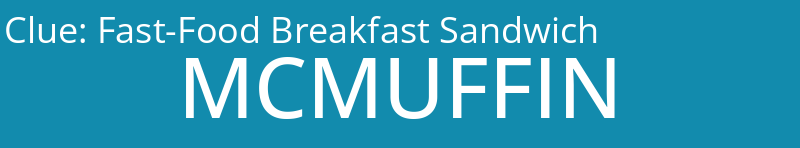 Fast-Food Breakfast Sandwich