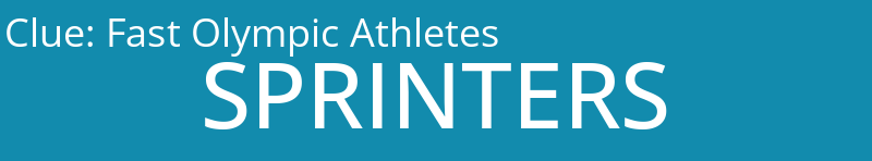 Fast Olympic Athletes