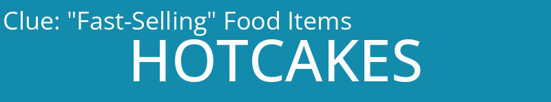 "Fast-Selling" Food Items