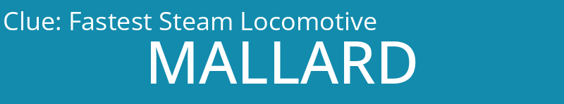 Fastest Steam Locomotive