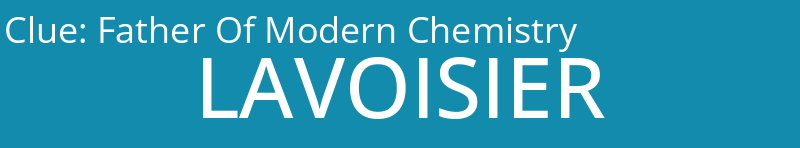 Father Of Modern Chemistry