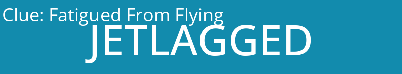 Fatigued From Flying