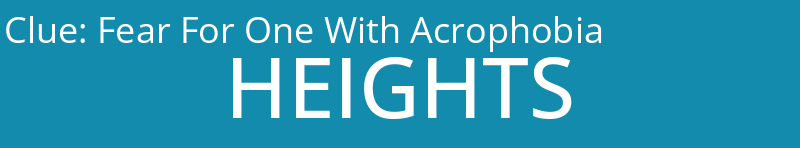 Fear For One With Acrophobia