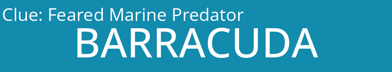 Feared Marine Predator