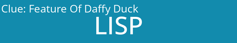 Feature Of Daffy Duck