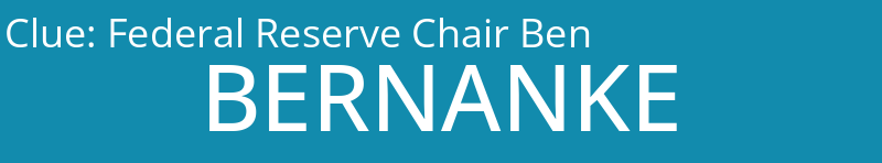 Federal Reserve Chair Ben