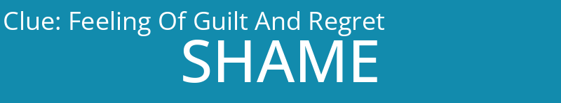Feeling Of Guilt And Regret