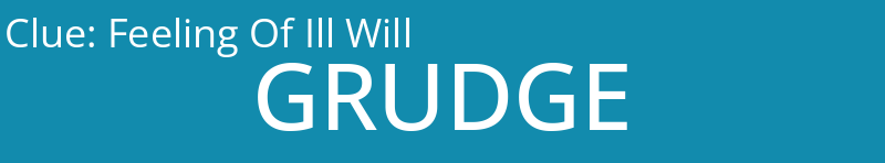 Feeling Of Ill Will