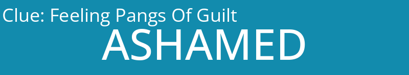 Feeling Pangs Of Guilt