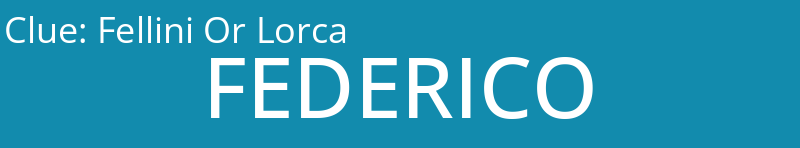 Fellini Or Lorca