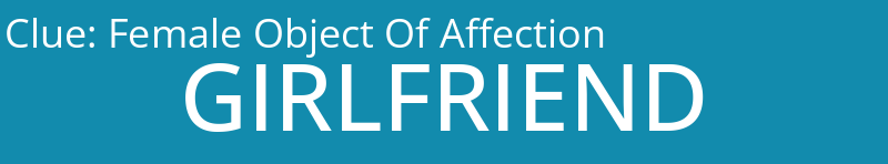 Female Object Of Affection