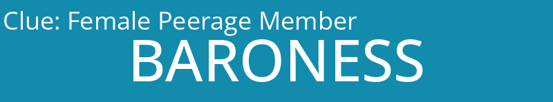 Female Peerage Member