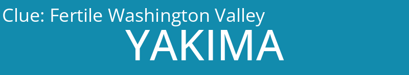 Fertile Washington Valley