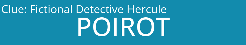 Fictional Detective Hercule