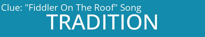 "Fiddler On The Roof" Song