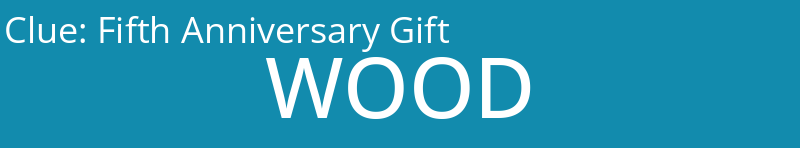 Fifth Anniversary Gift