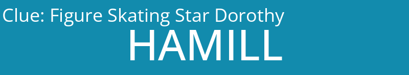 Figure Skating Star Dorothy