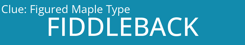 Figured Maple Type