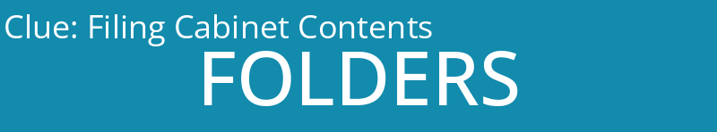 Filing Cabinet Contents