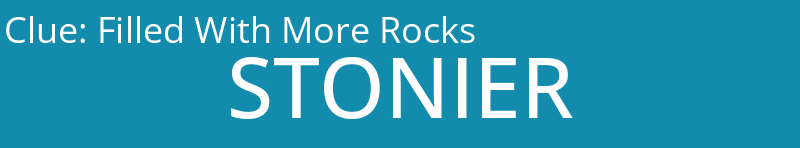 Filled With More Rocks