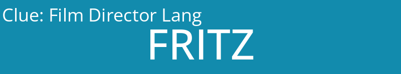 Film Director Lang
