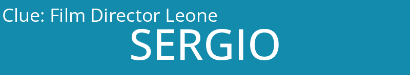 Film Director Leone