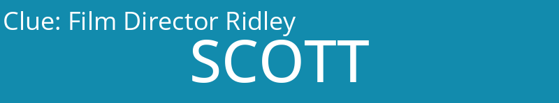 Film Director Ridley