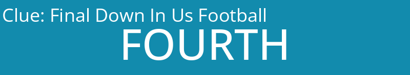 Final Down In Us Football